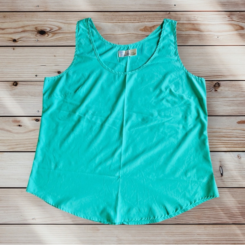 Women's Sleeveless Top in Teal